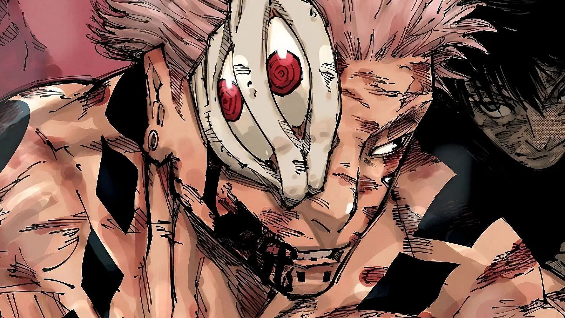 Sukuna, as shown in the manga (Image via Shueisha)